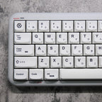 K135 Minimalist White Keycap PBT Thermal Sublimation XDA Concise Japanese Korea Key Cap Adaptive Mechanical Keyboard Keycaps