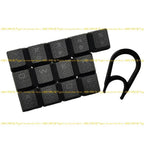 E21E 13PCS Anti Slip Keycap Set for K70 RGBK70 K95 K90 K65 Enhances Grip and Comfort for Long Hours of Typing or Gaming