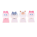 Cute Cartoon 3D Animal Keycap Mechanical Keyboard Caps OEM Height Keycap Kawaii DIY Keyboard Accessories Girl Gifts
