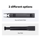 2 in 1 Switch Puller Keycap Puller Key Switch Keycap Puller for Mechanical Keyboard Gaming Keyboard Switches DIY Cleaning Tool