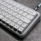 K135 Minimalist White Keycap PBT Thermal Sublimation XDA Concise Japanese Korea Key Cap Adaptive Mechanical Keyboard Keycaps