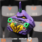 New Eva-01 Keycaps Creative Trendy Play Personalized Keycaps Desktop Decoration Mechanical Keyboard  Anime Theme Key Cap