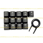 E21E 13PCS Anti Slip Keycap Set for K70 RGBK70 K95 K90 K65 Enhances Grip and Comfort for Long Hours of Typing or Gaming