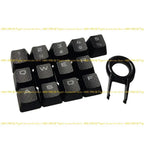 E21E 13PCS Anti Slip Keycap Set for K70 RGBK70 K95 K90 K65 Enhances Grip and Comfort for Long Hours of Typing or Gaming