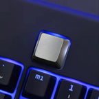Aluminum Alloy Keycaps Metal Mechanical Keyboard Key Caps Lightweight Non Fading Engraved Shaft Body Keyboards Accessories