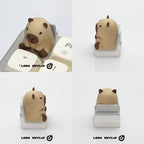 Lobo Capybara Keycaps Creative Resin Keycaps For Mechanical Keyboard Cute Cartoon Keyboard Decoration Customized Keycaps Gifts